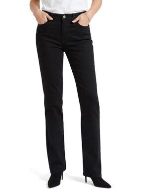 Extra Long Straight Leg Jeans for Tall Women | Stretch Denim, Mid Rise, Casual